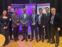 Attendees at IPHatch launch event in City Campus 